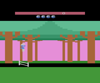 Schtroumpfs atari screenshot