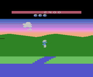 Schtroumpfs atari screenshot