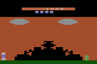 Smurf - Rescue in Gargamel's Castle atari screenshot