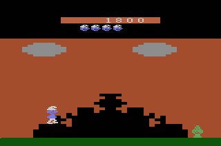 Smurf - Rescue in Gargamel's Castle atari screenshot