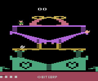 Schnecke gegen Eichhörnchen / Schnecke und Eichhörnchen atari screenshot