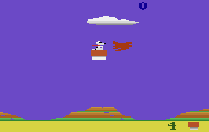 Snoopy and the Red Baron atari screenshot