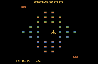 Solar Fox atari screenshot