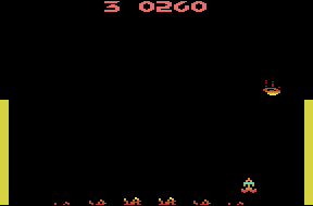 Solar Storm atari screenshot