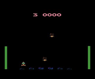 Solar Storm atari screenshot