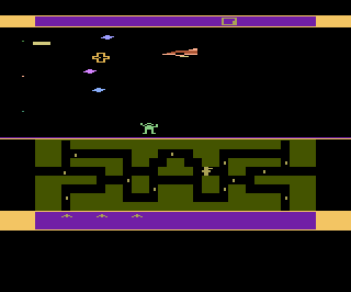 Space Adventure atari screenshot