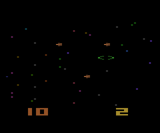 Space Attack atari screenshot