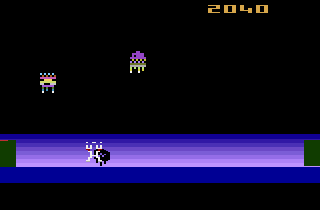 Space Cavern atari screenshot