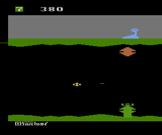 Space Eagle atari screenshot