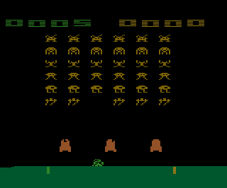 Space Invaders atari screenshot