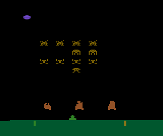 Space Invaders atari screenshot