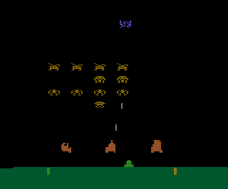 Space Invaders atari screenshot