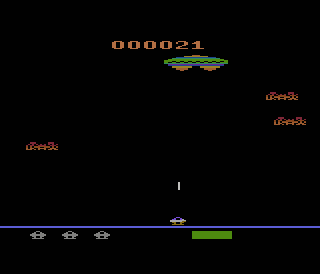 Space Raider atari screenshot