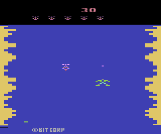 Weltraum-Tunnel / Weltraumtunnel atari screenshot