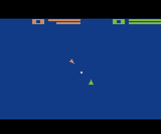 Space War atari screenshot
