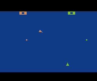 Space War atari screenshot