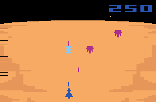 Spacechase atari screenshot