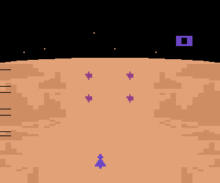 Spacechase atari screenshot
