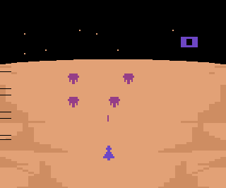 Spacechase atari screenshot