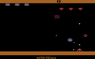 Spider Fighter atari screenshot