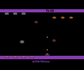 Spider Fighter atari screenshot