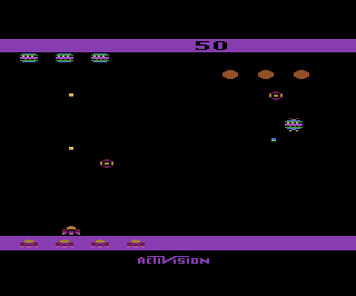 Spider Fighter atari screenshot