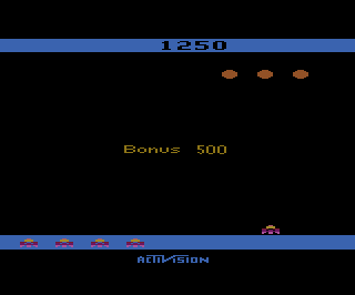 Spider Fighter atari screenshot