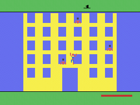 Spider-Man atari screenshot