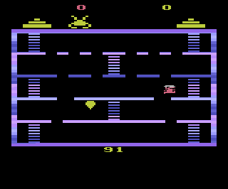 Spider Maze atari screenshot