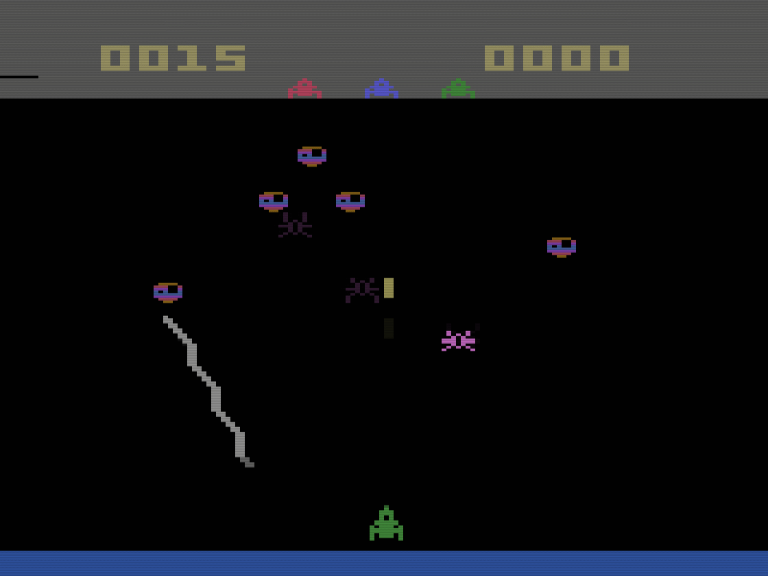 Spiders atari screenshot
