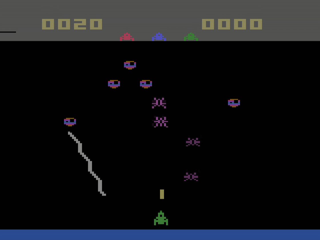 Spiders atari screenshot