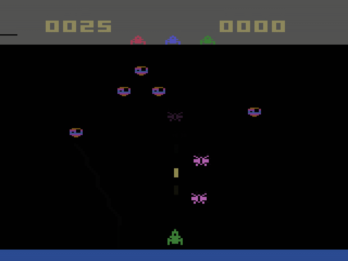 Spiders atari screenshot