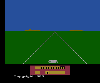 Sports Action Pak - Enduro / Ice Hockey / Fishing Derby / Dragster atari screenshot