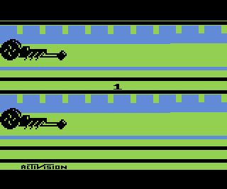 Sports Action Pak - Enduro / Ice Hockey / Fishing Derby / Dragster atari screenshot