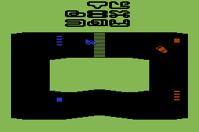 Sprint Master atari screenshot
