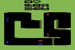 Sprint Master atari screenshot
