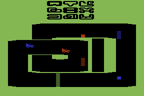 Sprint Master atari screenshot