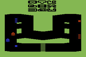 Sprint Master atari screenshot