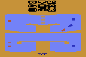 Sprint Master atari screenshot