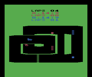 Sprint Master atari screenshot