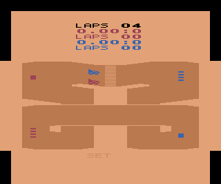 Sprint Master atari screenshot