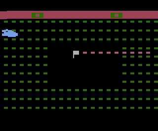 Sssnake atari screenshot