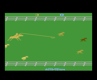 Stampede atari screenshot