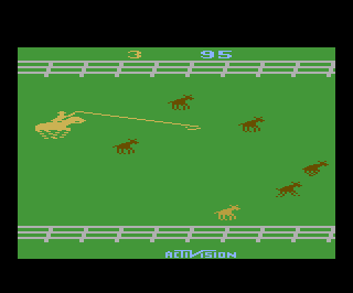 Stampede atari screenshot
