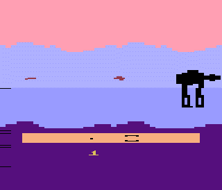 Star Warrior atari screenshot