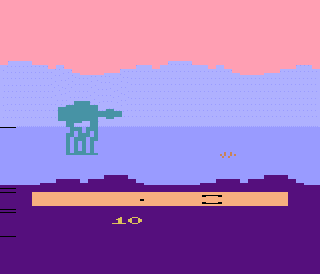 Star Warrior atari screenshot