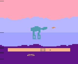 Star Wars - The Empire Strikes Back atari screenshot
