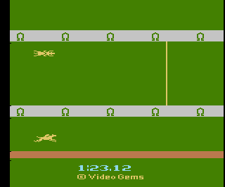 Steeplechase atari screenshot