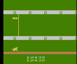 Steeplechase atari screenshot