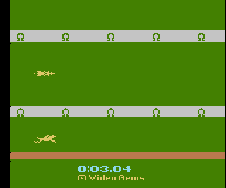 Steeplechase atari screenshot